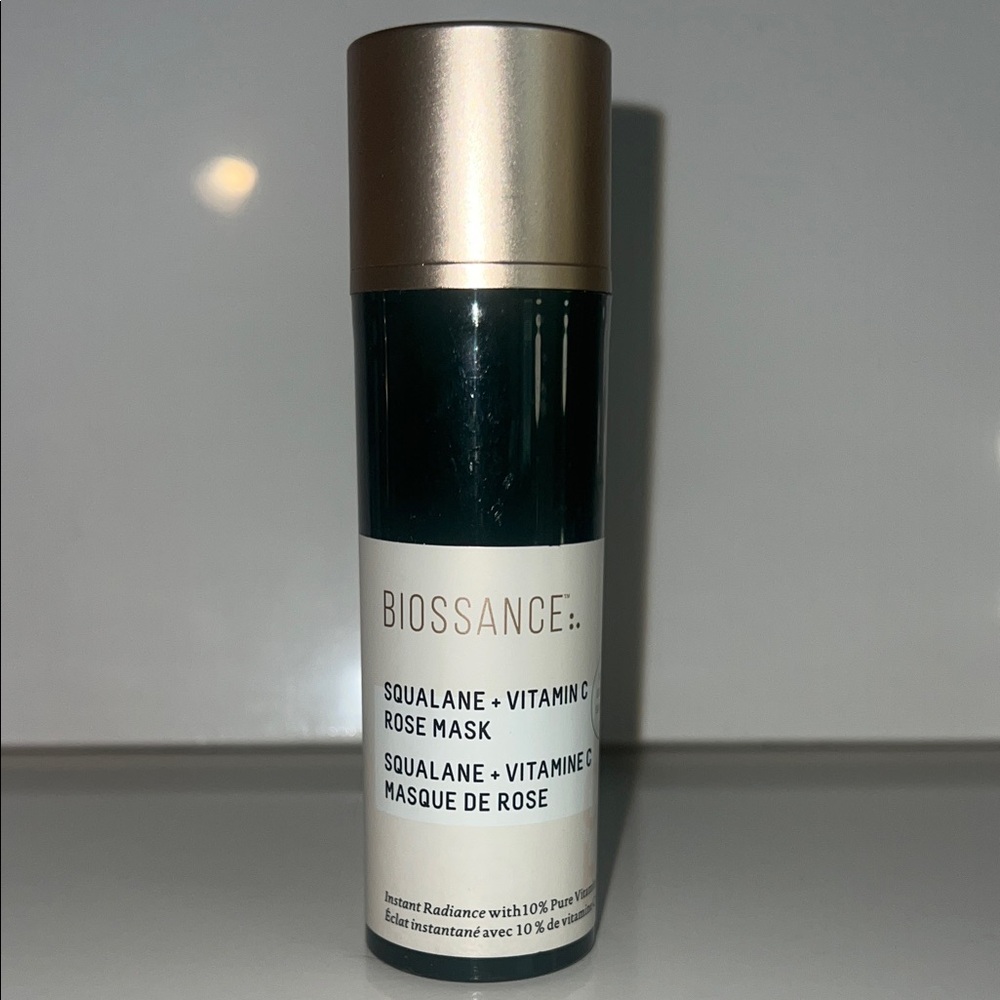 Biossance Squalane + Vitamin C Rose Mask